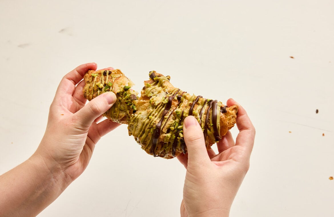 Brumby's Bakery have announced a limited edition Dubai Chocolate-inspired range