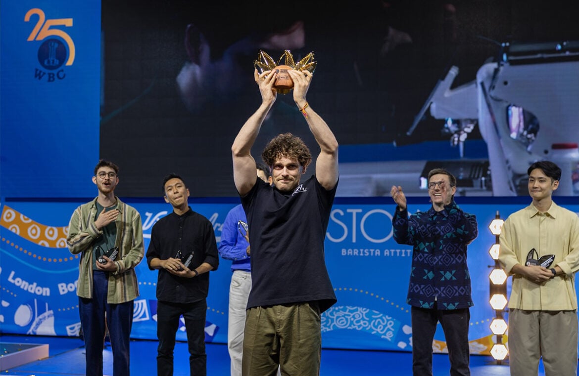 Jack Simpson has won the World Barista Championship