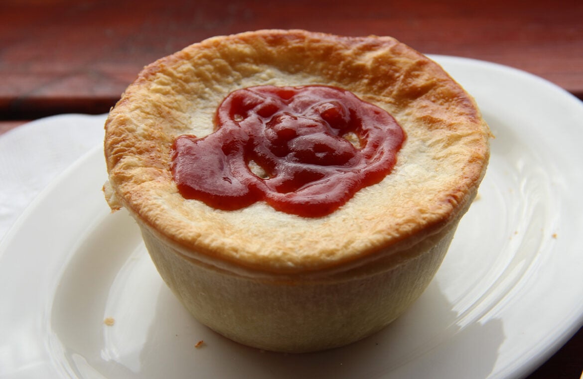 The price of a meat pie has once again managed to capture attention