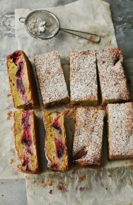 Plum & Pistachio Bars p. 72