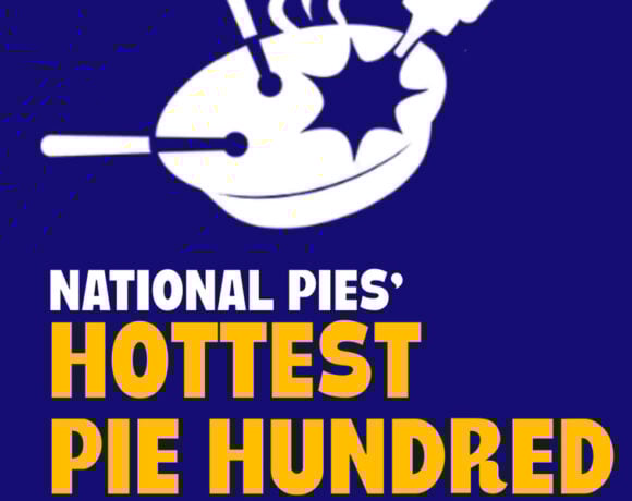 Party Pie by The Tree of Wisdom and The Wiggles has been voted the nation's number 1 pie-themed song