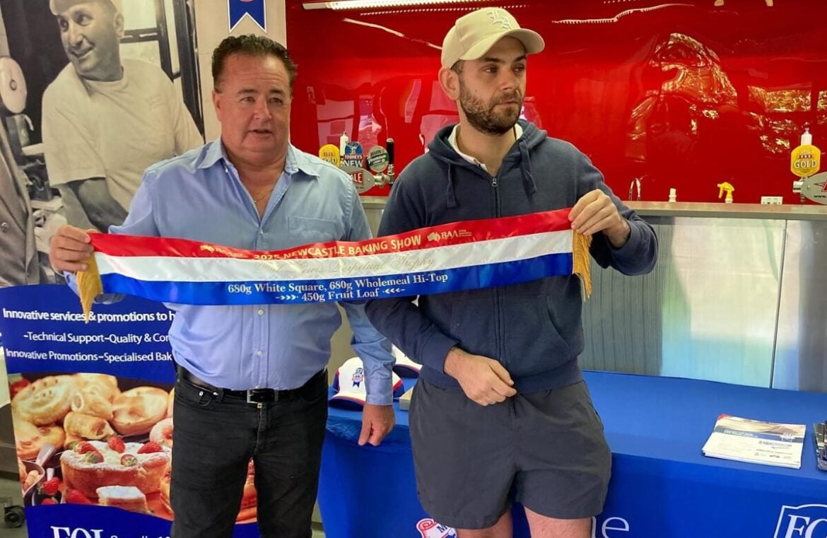 William Nicolau from Bakers Delight Mittagong cleaned up at the 2025 Newcastle Baking Show