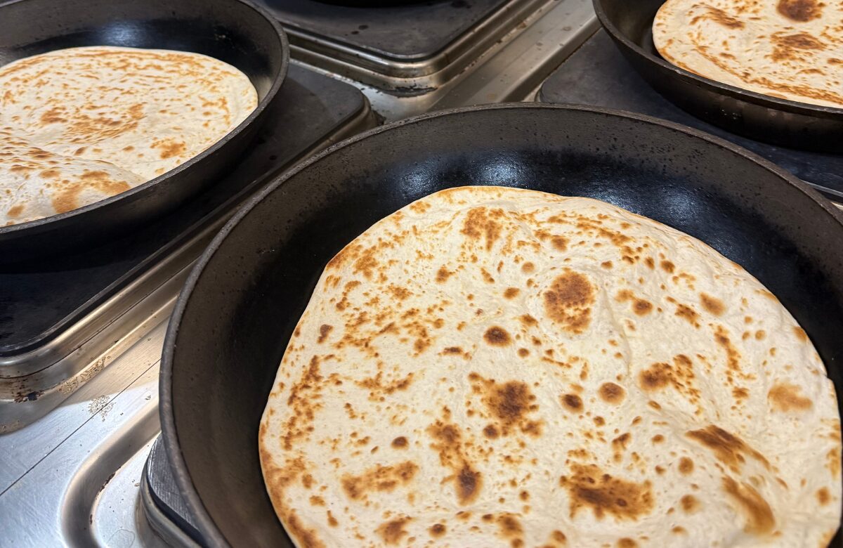 The award-winning flat bread