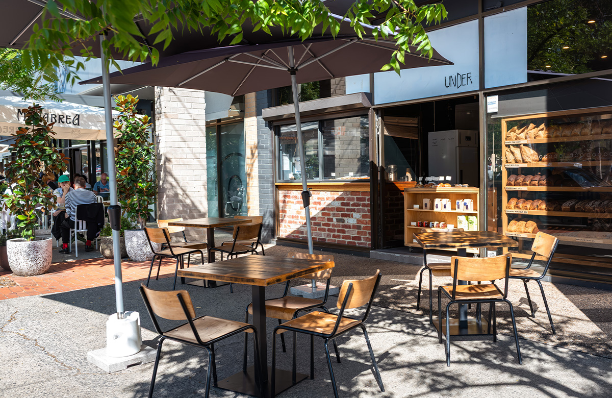 Under Bakery at Mawson