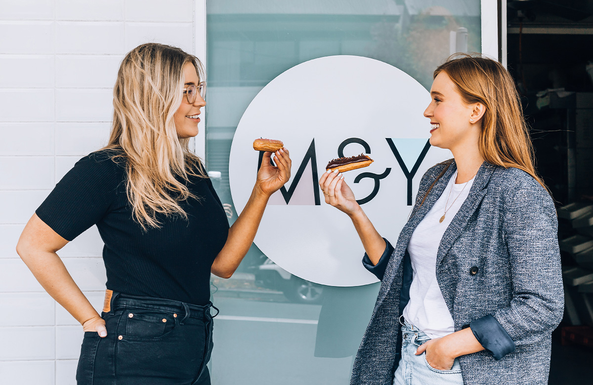 Madame & Yves has built its name on its pastries, including eclairs