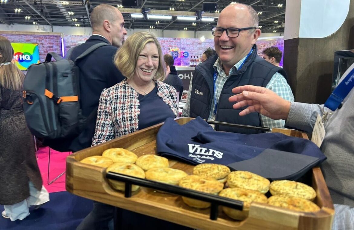 Vili's Family Bakery CEO Tom Sullivan was in the UK for the launch