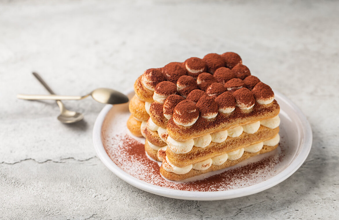 The world record for the longest tiramisu was broken by a group of Italian chefs