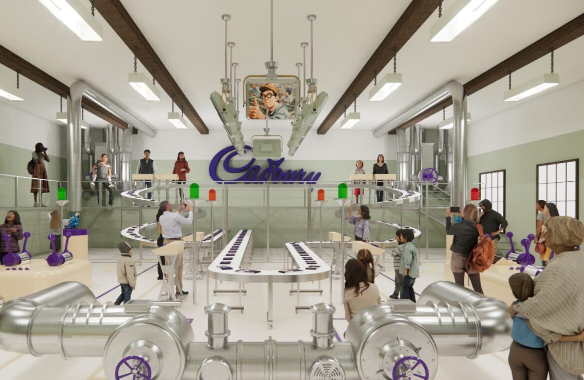 Glenorchy City Council has green-lit the Cadbury Experience in Hobart. Pictured is an artist's rendering of the Cadbury Control Room