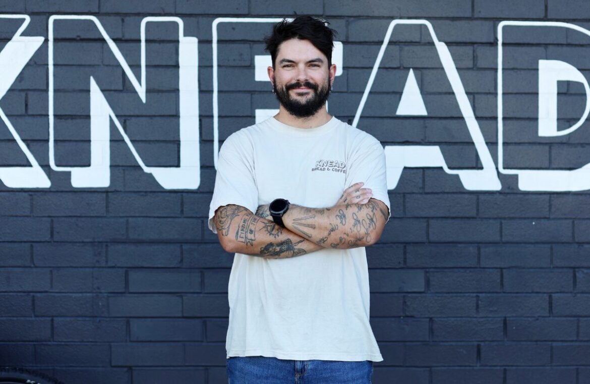 Robby Thomas is one half of the duo behind Knead Bread & Coffee