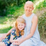 Bec Quartermaine and her daughter Lily are the faces of the 2026 Bakers Delight Pink Bun national campaign