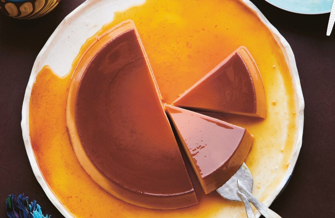 Cheese flan