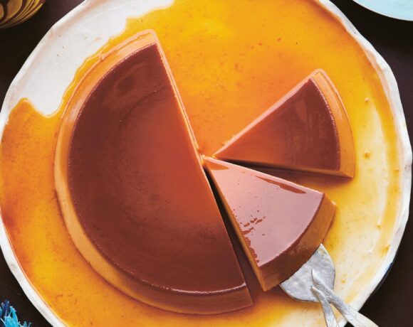 Cheese flan
