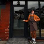 Katrina Bozikovic out the front of Outpost Eccleston
