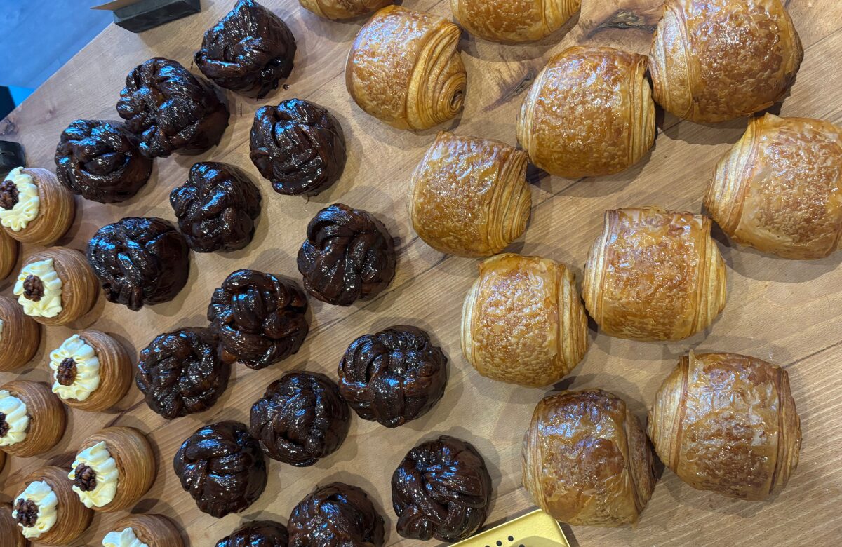 The bakery range is inspired by Australian favourites and local Lancastrian produce