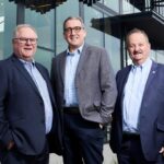 Simon Haigh, Peter Millard and Alister Haigh. The family-owned chocolate maker will open a new store in Highpoint this week
