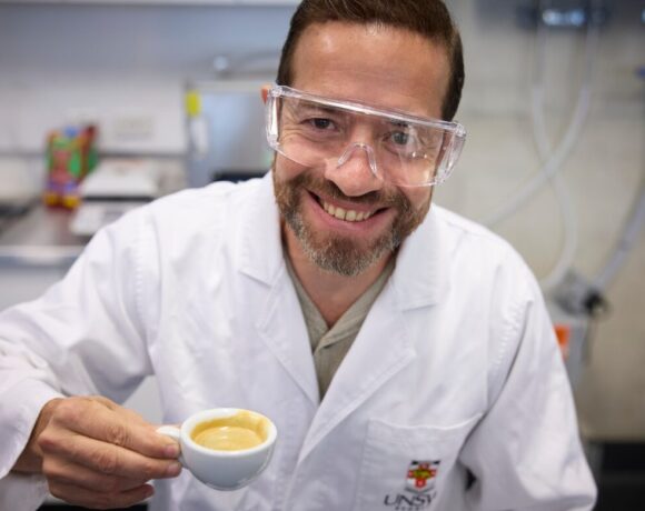 Dr Trujillo and his team at UNSW Sydney have successfully used sound waves to crate espresso-strength coffee