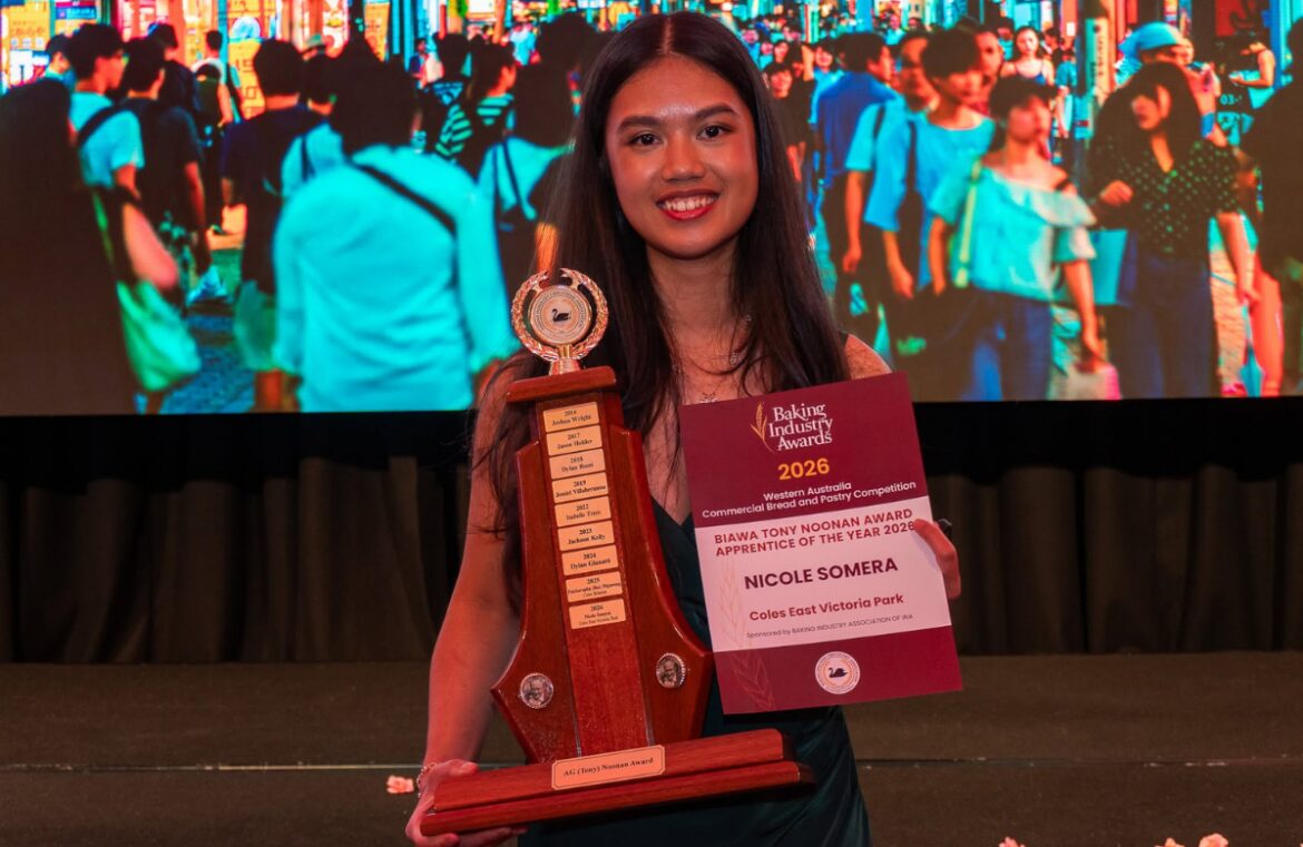 AG Noonan Apprentice of the Year 2026, Nicole Somera