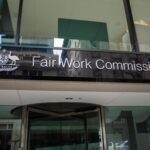 A Fair Work Commission full bench has affirmed that small businesses have the same obligations as large employers when consulting over redundancies. Pictured is the signage that says Fair Work Commission on the front of a building.