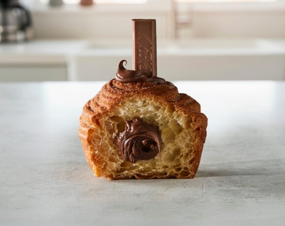 The Bakers Delight KitKat Cruffin