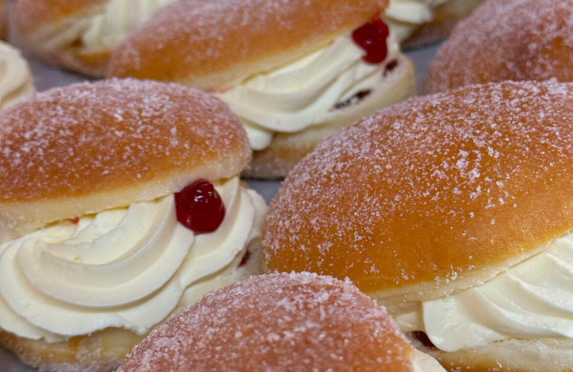 Kitchener Buns are a South Australian bakery icon