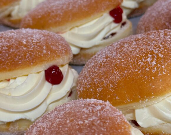 Kitchener Buns are a South Australian bakery icon