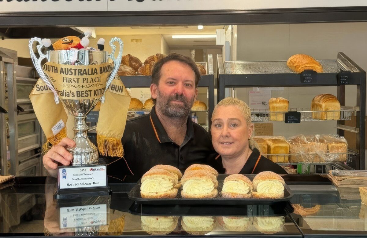 Dernancourt Bakehouse currently hold the Australia's Best Kitchener Bun title
