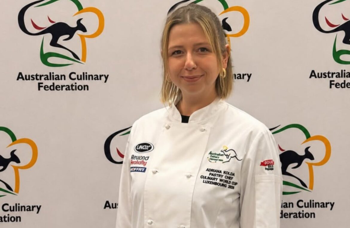 Adrianna Kolda has been named as the pastry chef for Team Australia at the Culinary World Cup