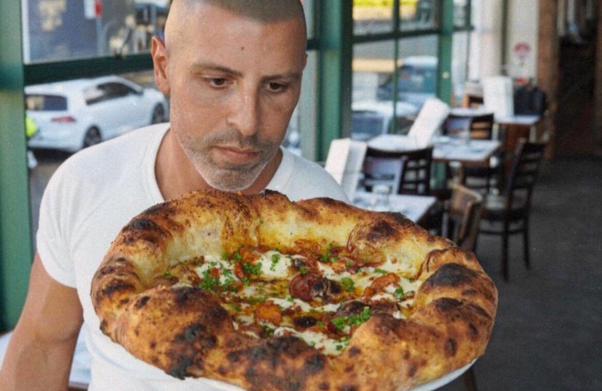 Daniel Semrani from Gigi's at Balmain has been named Pizza Maker of the Year by 50 Top Pizza