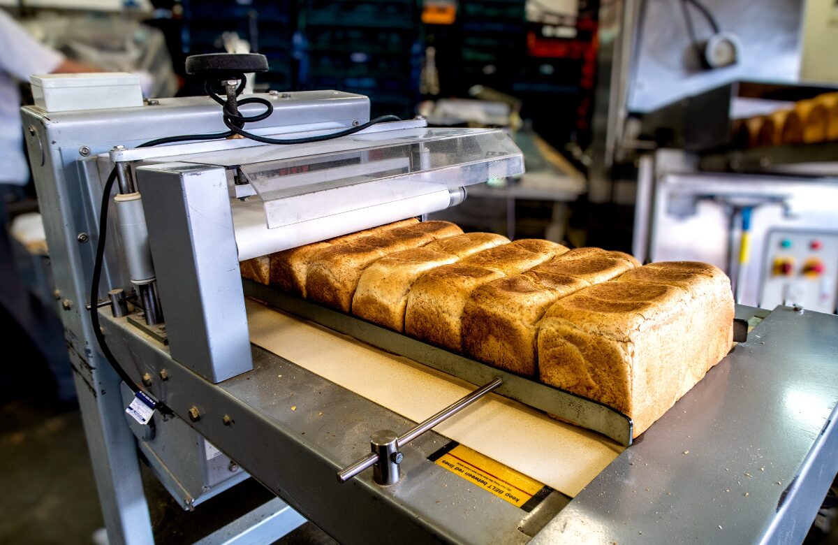 Bread production at Reg Boys Bakery
