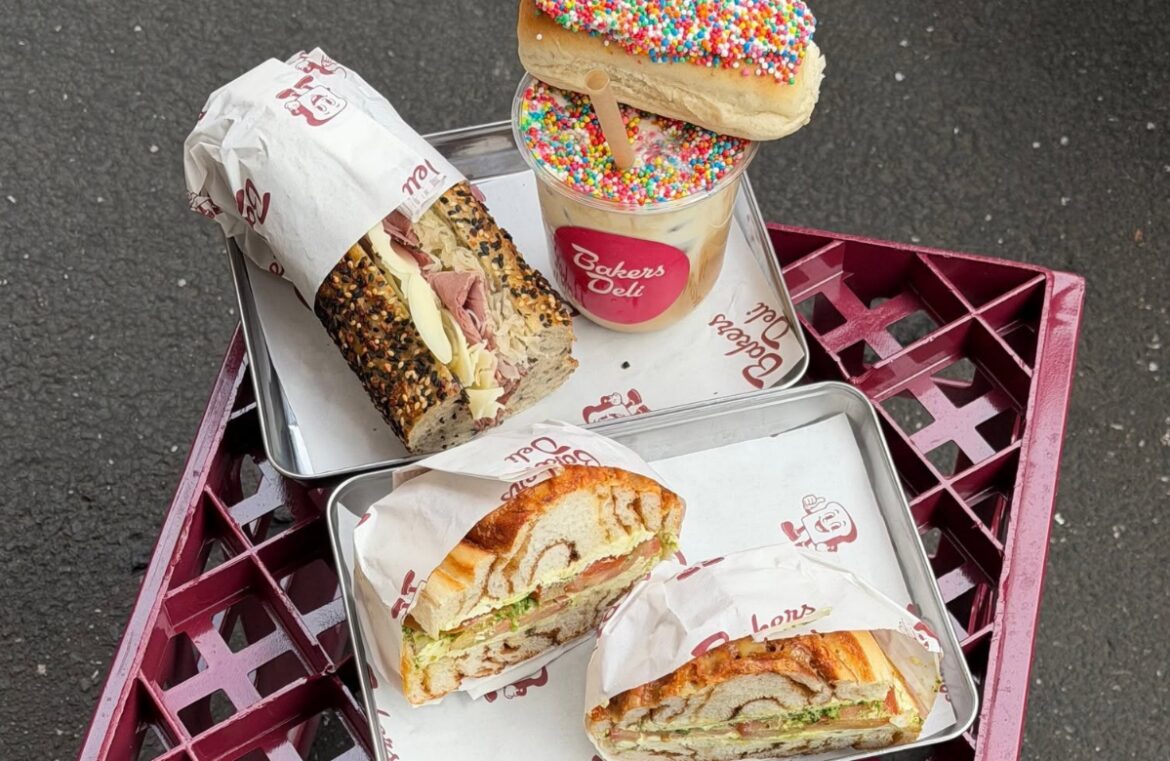 Some of the Bakers Delight Deli products