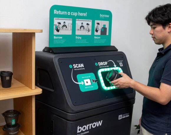 The Smart Bin, Borrow by Huskee, has been recognised at the 2026 Australian Good Design Awards.