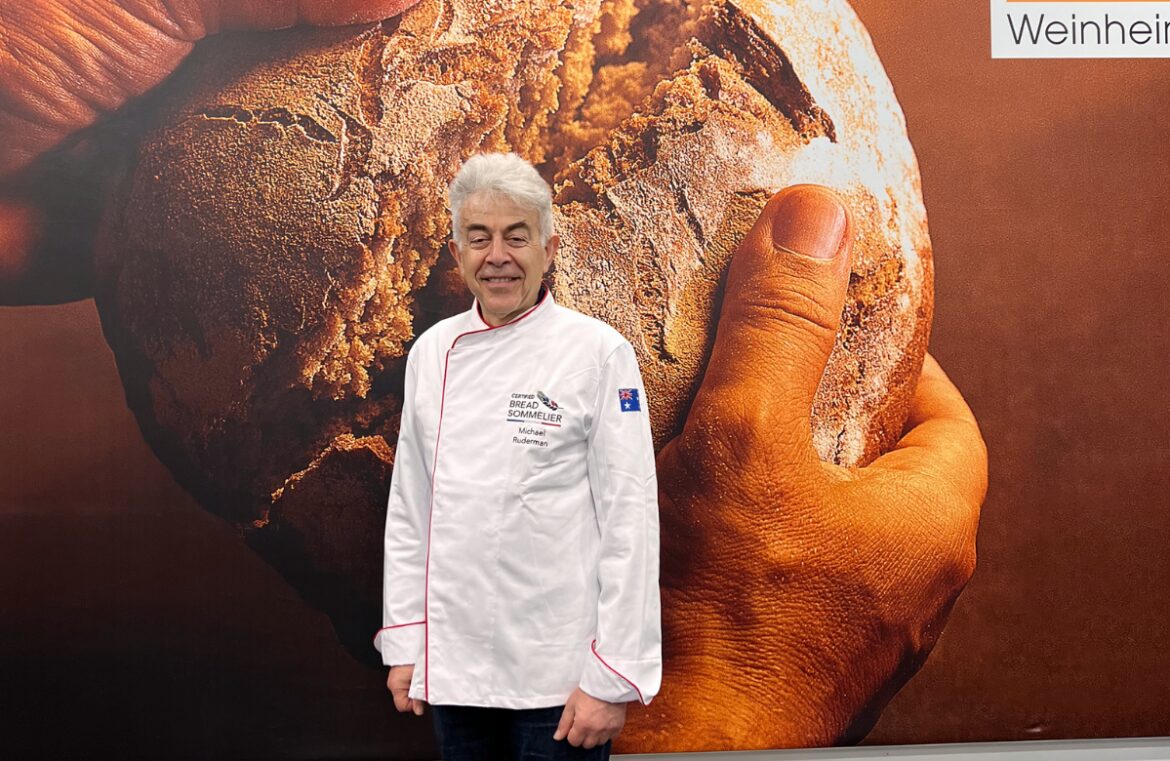 Michael Ruderman from 2 Castles Bakery has become Australia's first accredited Bread Sommelier