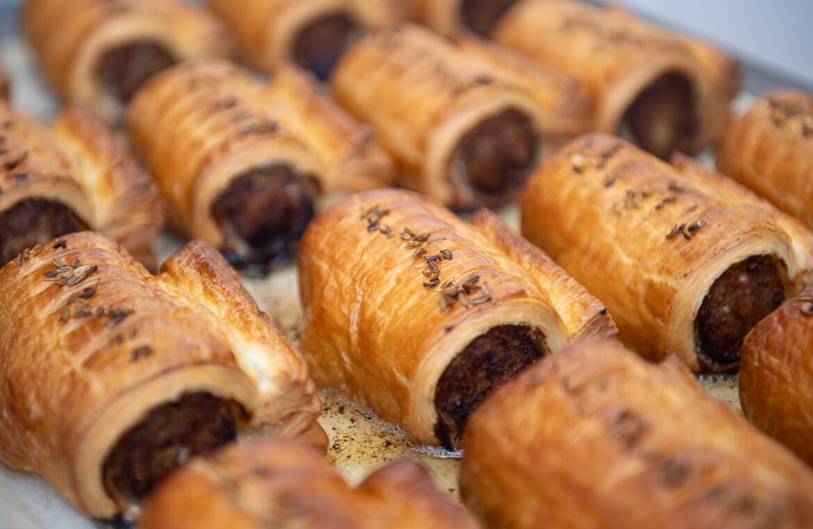 The sausage rolls are one of the stars of the Vandels Bakery product range