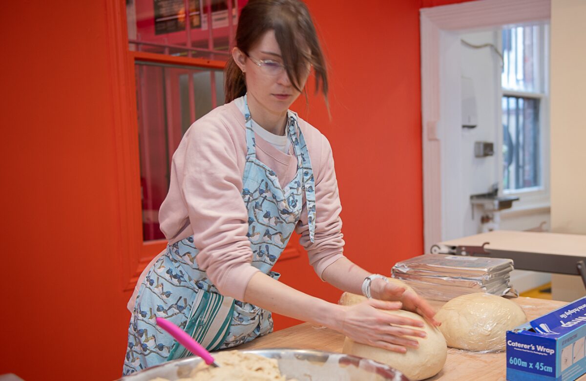 A small but high-quality range is made onsite