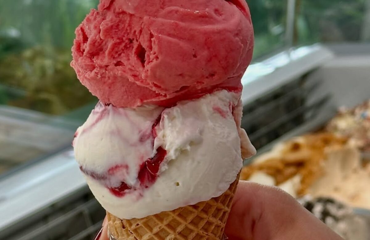Gelato has a more robust flavour profile than ice cream