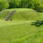 The Etowah mounds in the US